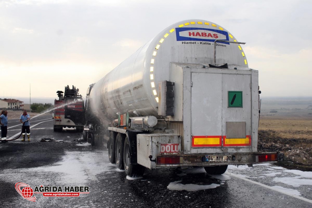 Tanker Şöförü Karakola Saldırıyı Önledi !
