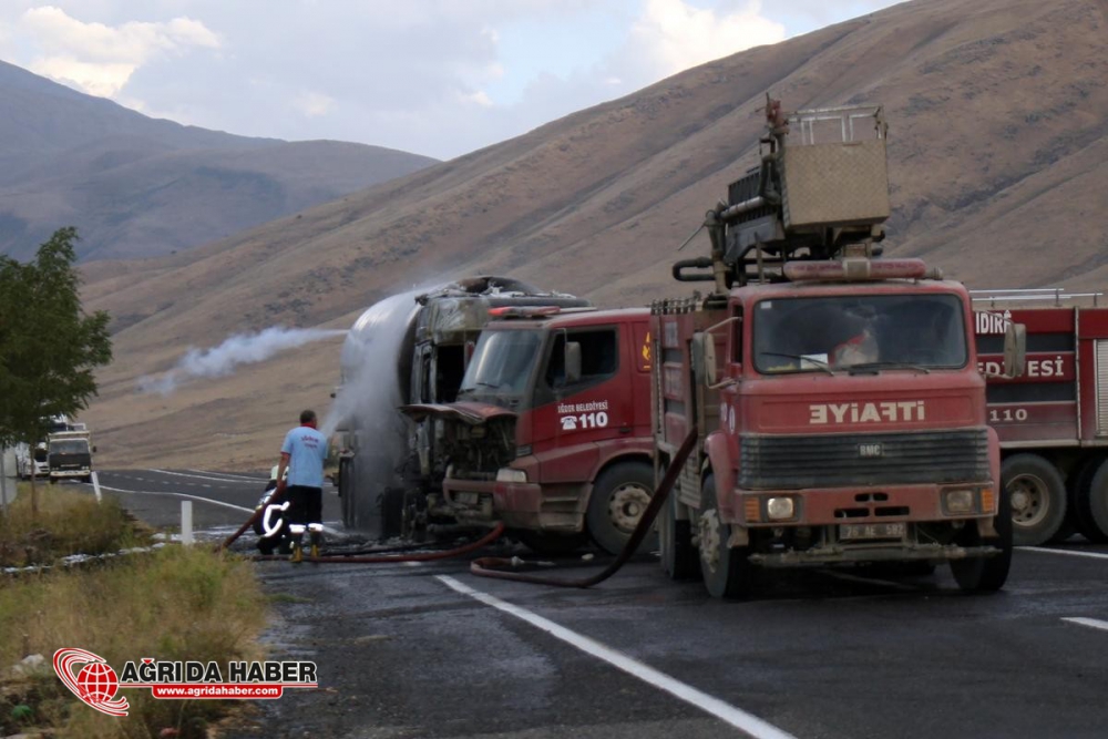 Tanker Şöförü Karakola Saldırıyı Önledi !
