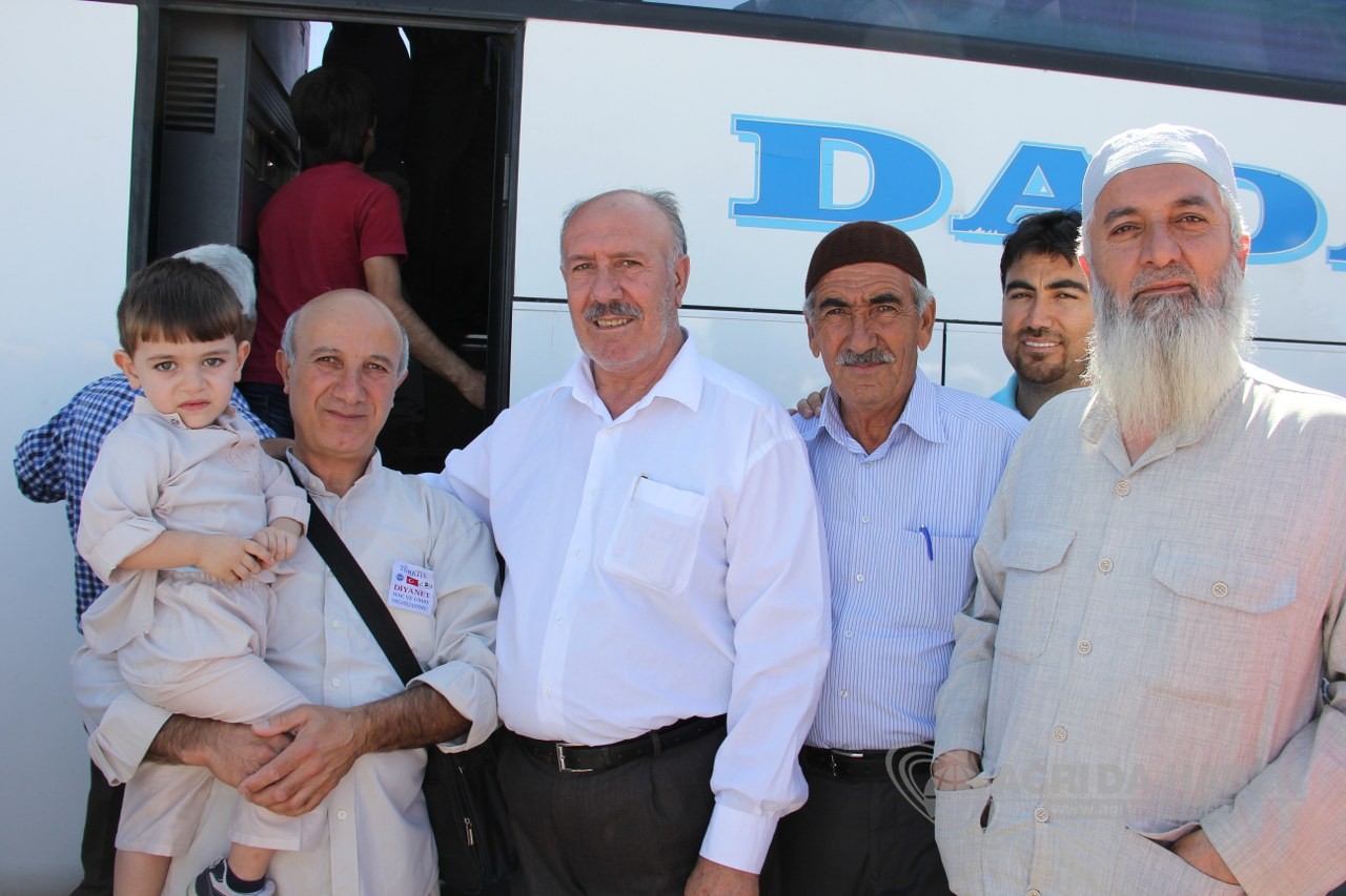 Ağrı'lı Hacılar Yola Çıktı