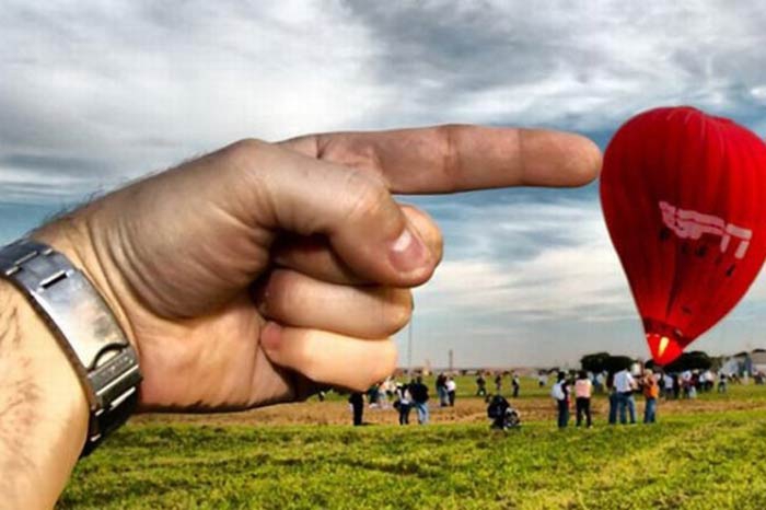 Açısıyla yanıltan fotoğraflar