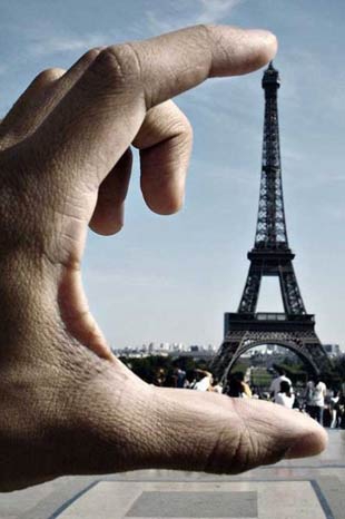 Açısıyla yanıltan fotoğraflar