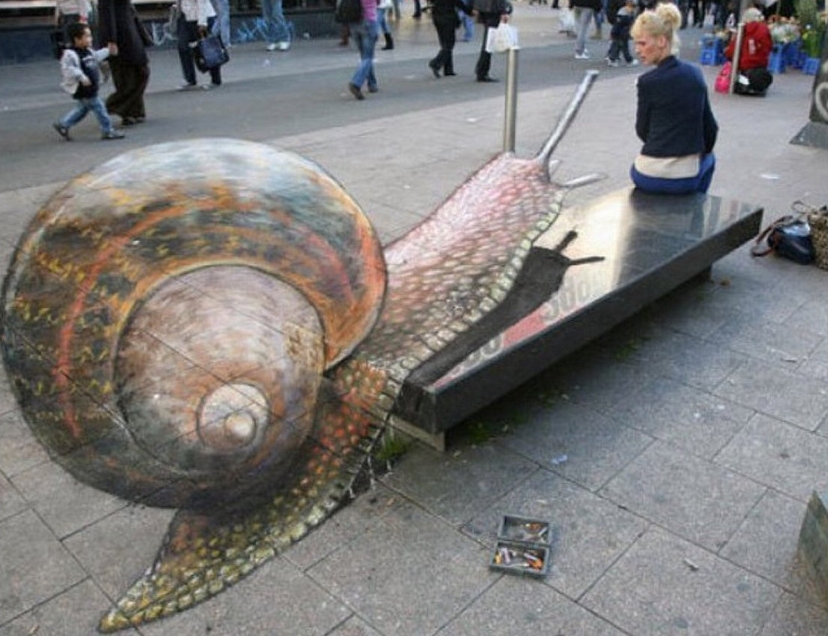3D Sokak Sanatı
