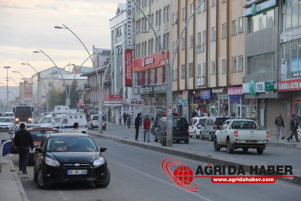 Ağrı'da Kobani Protestosu