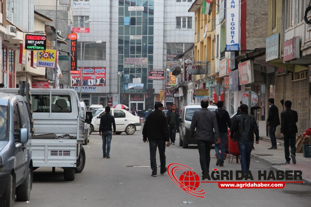 Ağrı'da Kobani Protestosu