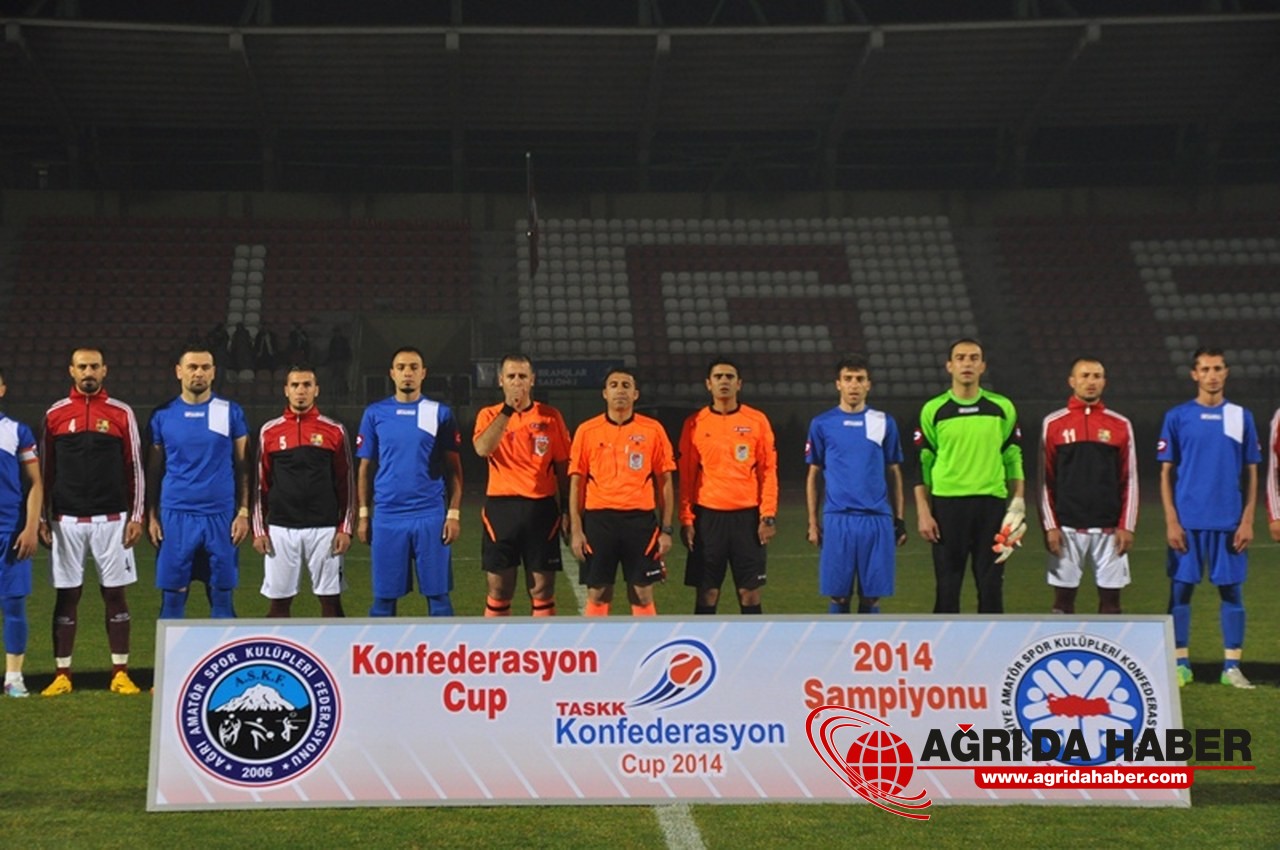 Konfederasyon Kupası Ağrı Gençlerbirliği Spor'un Oldu