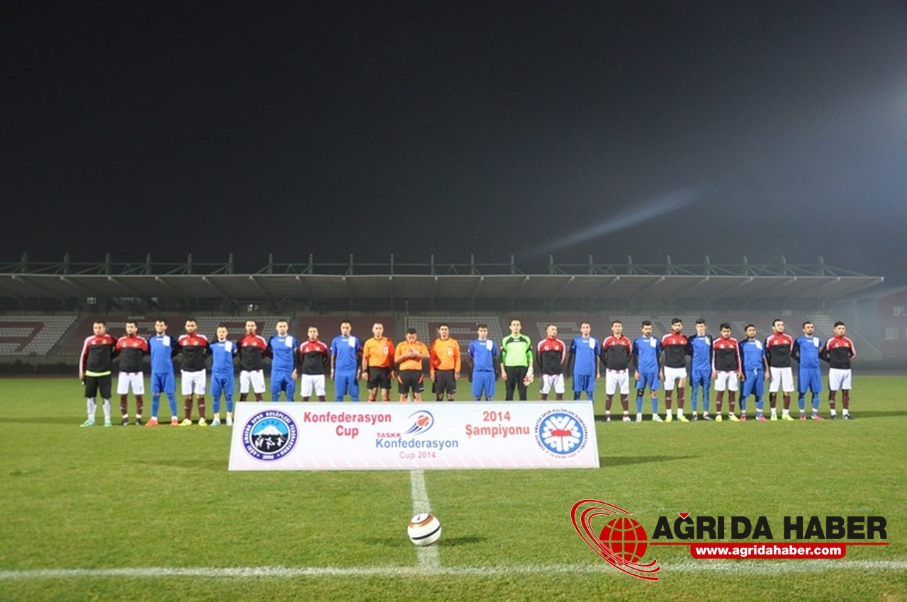 Konfederasyon Kupası Ağrı Gençlerbirliği Spor'un Oldu