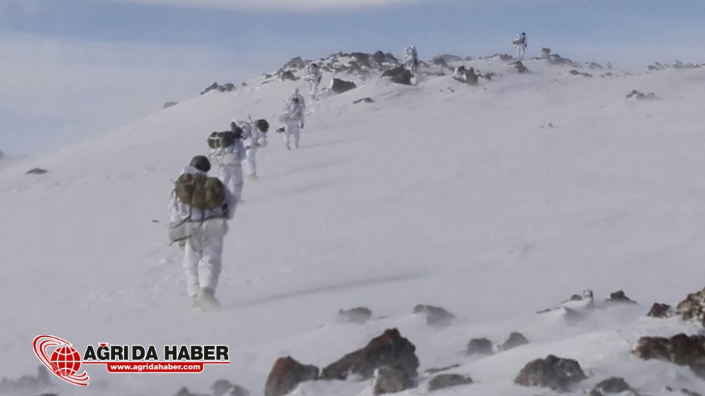 Ağrı Tendürek'te PKK Darbe 2 Mağara Dolusu Mühimmat İmha Edildi