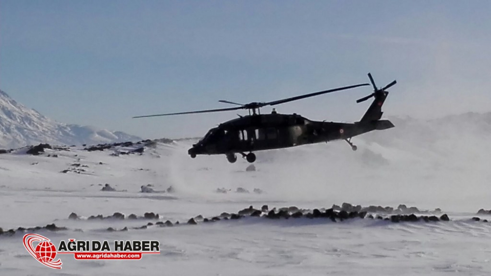 Ağrı Tendürek'te PKK Darbe 2 Mağara Dolusu Mühimmat İmha Edildi