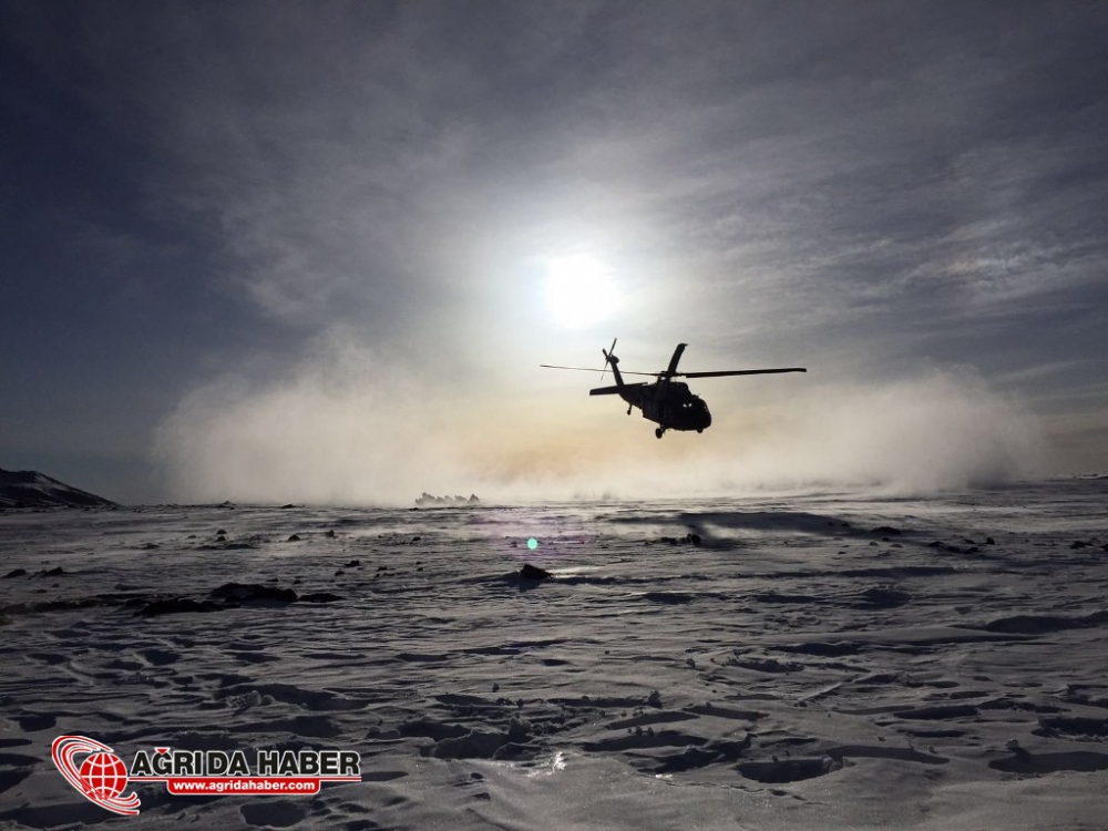 Ağrı Tendürek'te PKK Darbe 2 Mağara Dolusu Mühimmat İmha Edildi
