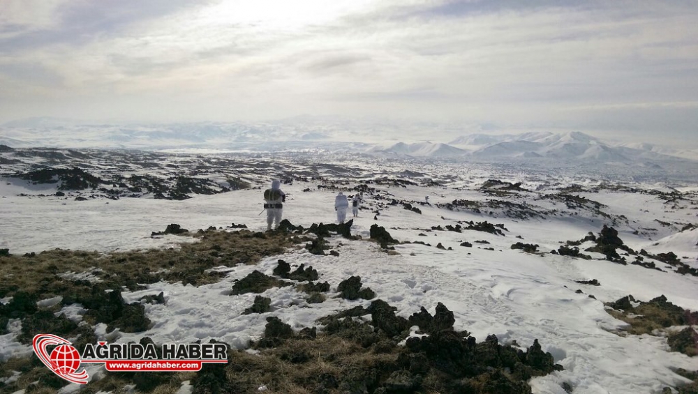 Ağrı Tendürek'te PKK Darbe 2 Mağara Dolusu Mühimmat İmha Edildi