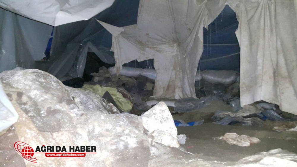 Ağrı Tendürek'te PKK Darbe 2 Mağara Dolusu Mühimmat İmha Edildi