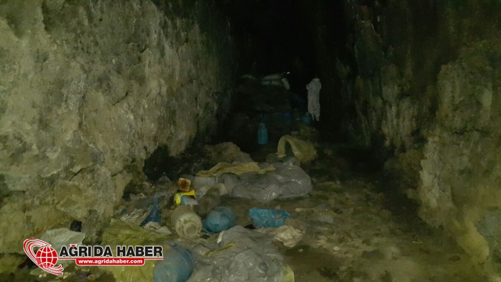 Ağrı Tendürek'te PKK Darbe 2 Mağara Dolusu Mühimmat İmha Edildi
