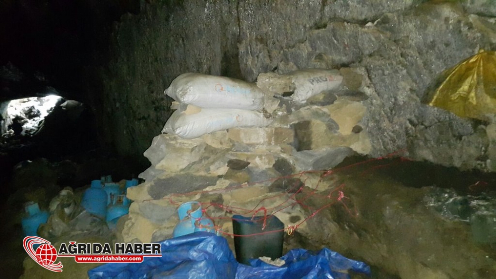 Ağrı Tendürek'te PKK Darbe 2 Mağara Dolusu Mühimmat İmha Edildi