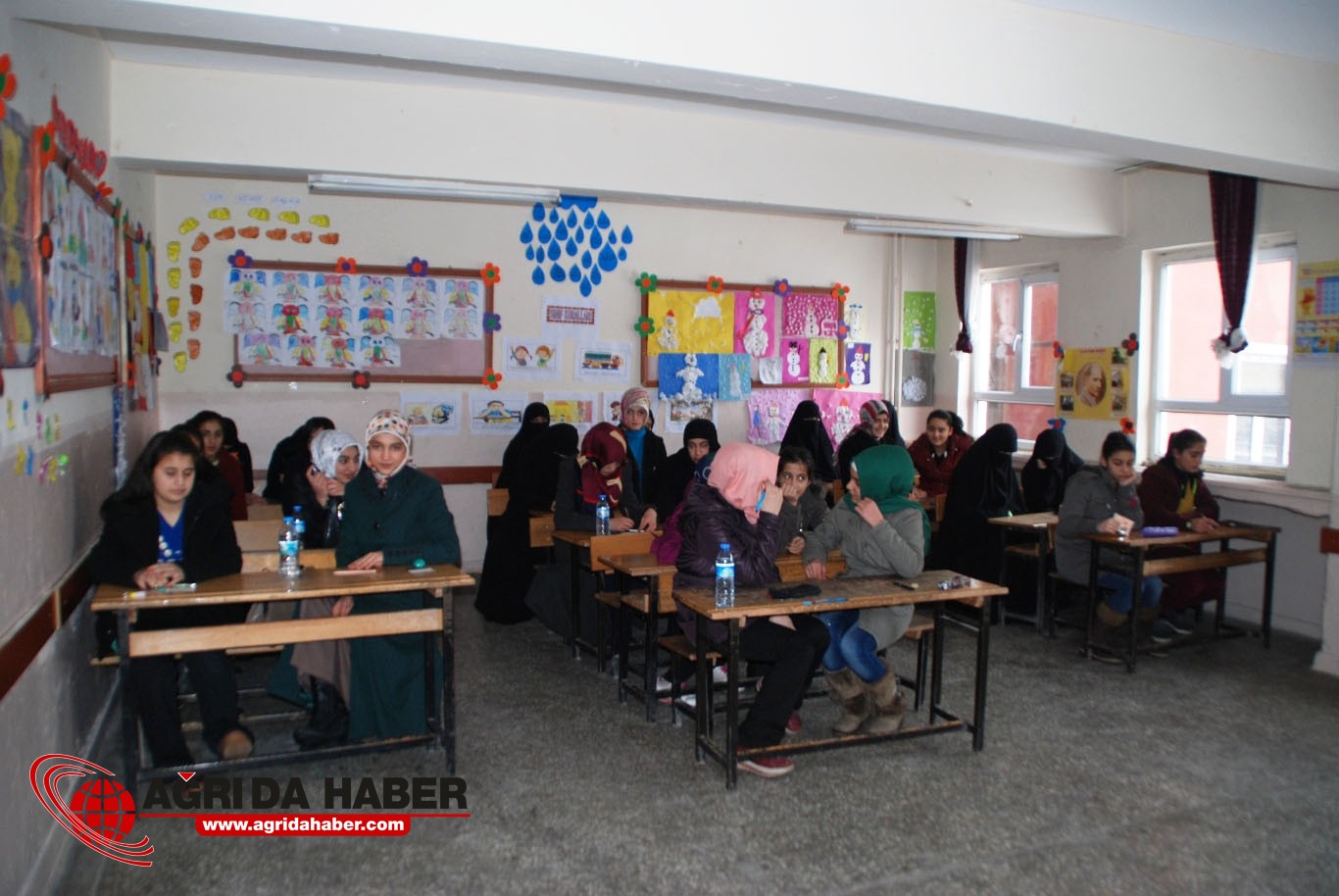 Ağrı'da Siyer Sınavı Gerçekleştirildi