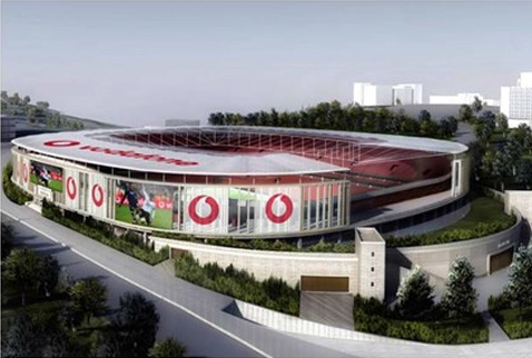 Beşiktaşın Yeni Stadyumu Vodafone Arena