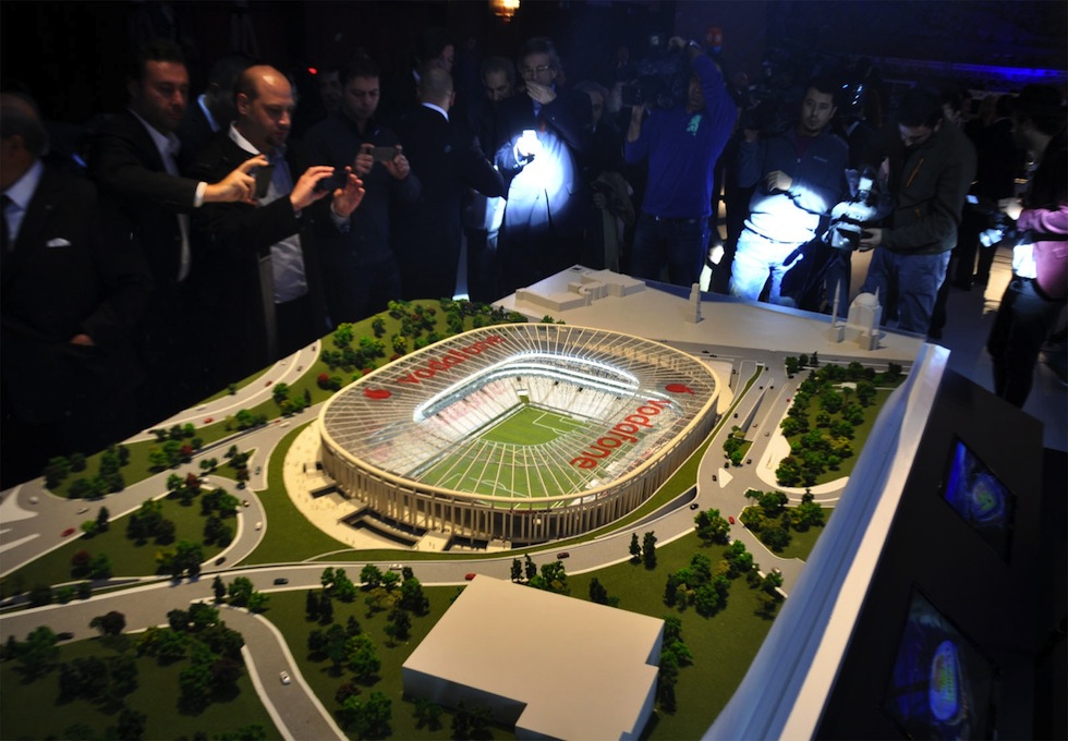 Beşiktaşın Yeni Stadyumu Vodafone Arena