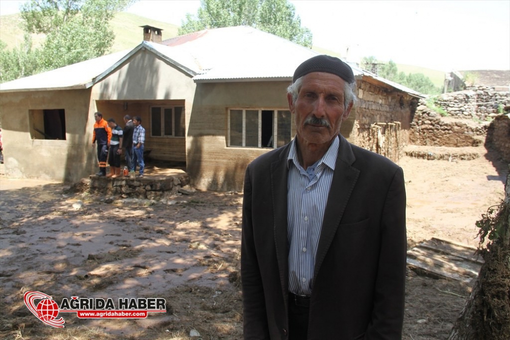 Ağrı'nın Hamur İlçesinde Yaşanan Sel Sonrası İlk Kareler