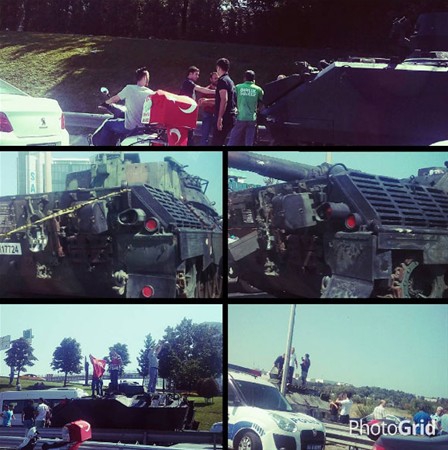 Fotoğraflarla FETÖ'nün Askerlerinin 15-16 Temmuz 2016 Darbe Girişimi