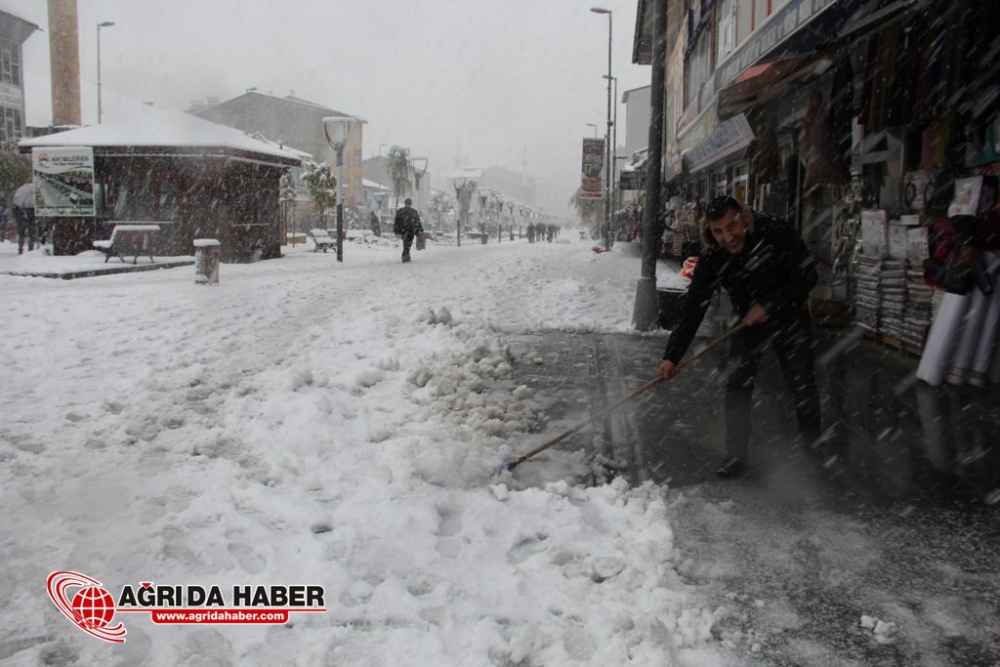 Ağrı'dan Kar Manzaraları