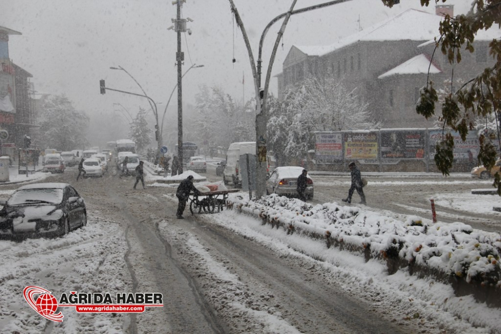 Ağrı'dan Kar Manzaraları