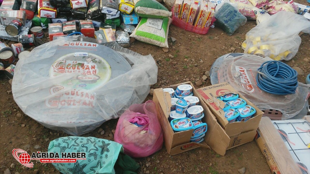 Ağrı'da PKK Cephaneliği Ele Geçirildi