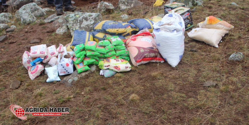 Ağrı'da PKK Cephaneliği Ele Geçirildi