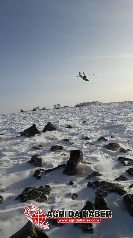 Tendürek'te operasyon 15 Mağara İmha Edildi