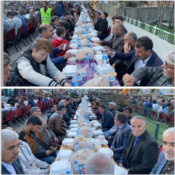 Savcı Sayan, AK Parti MKYK Üyesi Burhan Kayatürk Taşlıçay'da