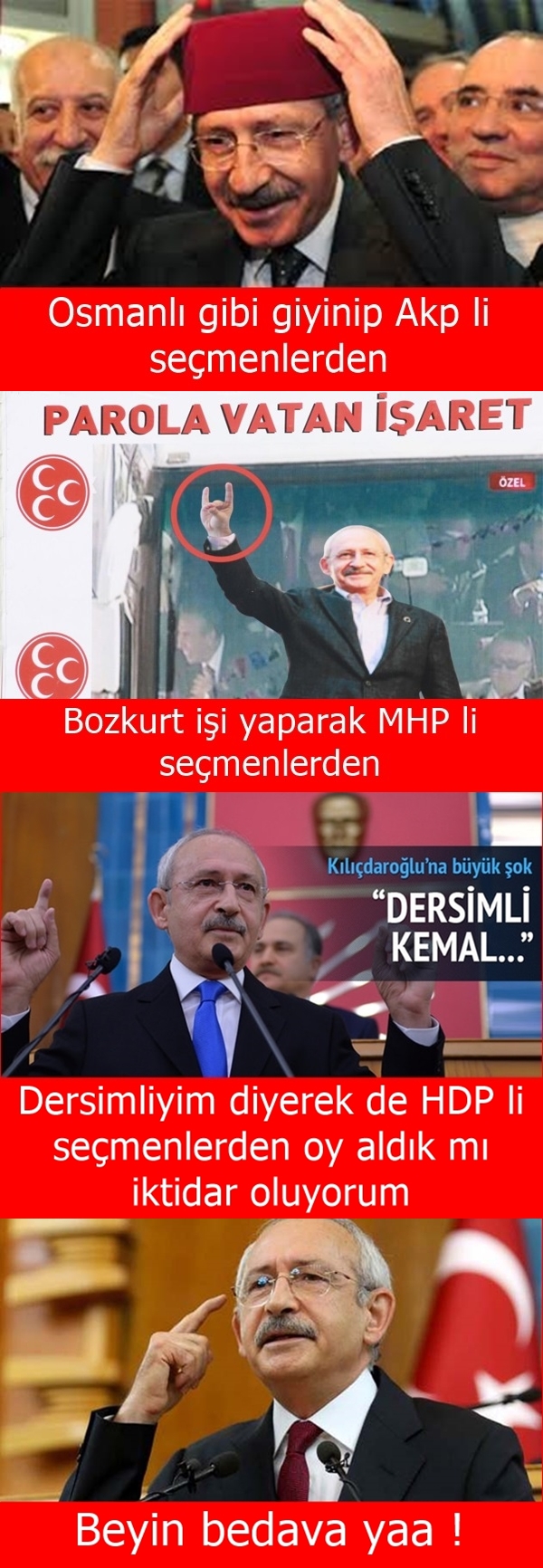 Sosyal medyada muhalefet!