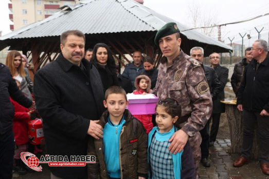 Ağrı'dan Afrin'e Gidecek olan PÖH'lere Uğurlama