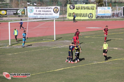 Ağrı 1970 Spor: 2 Yüksekova Belediyespor: 0