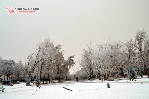 Ağrı'da Eksi 21 Derecede Kış Manzaraları