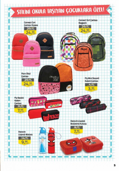 Migros 1-12 Eylül Okul Ürünleri İndirim Kampanyası Kataloğu