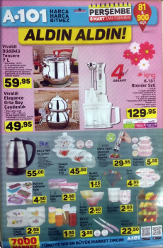 8 Mart 2018 A101 Aktüel Ürünler Kataloğu
