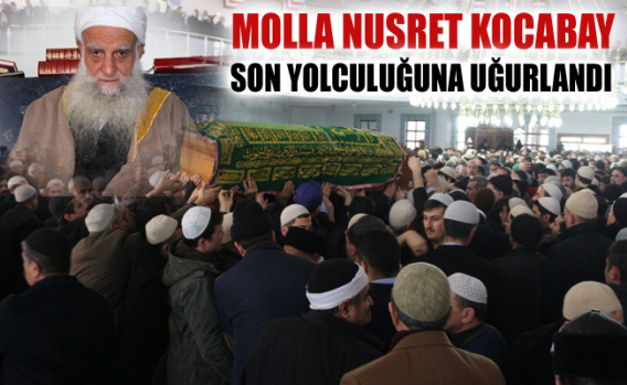 Nusret Kocabay son yolculuğuna uğurlandı