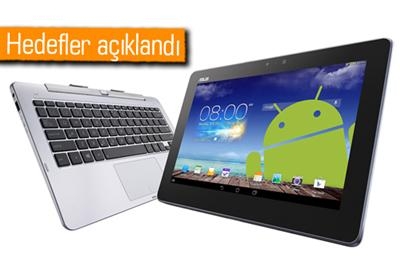 Asus'tan 400 Bin Dizüstü Bilgisayar, 320 Bin Tablet Hedefi