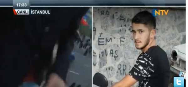Canlı yayında muhabire yumruk!