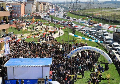 İstanbul Sultangazi'de Ahmed-i Adına Park Yapıldı