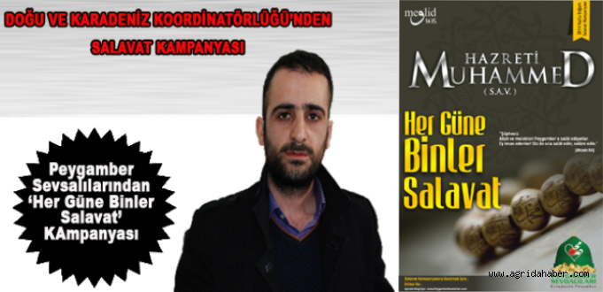 Peygamber Sevdalılarından salavat kampanyası