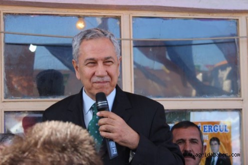 Başbakan Yardımcısı Bülent Arınç, Hamurda