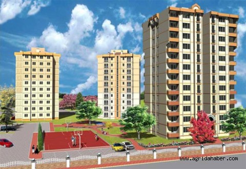 TOKİ Ağrı'da 3+1 dairileri satışta haberi