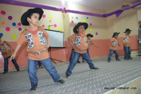 Anasınıfı Öğrencilerinden Kep Atma Töreni