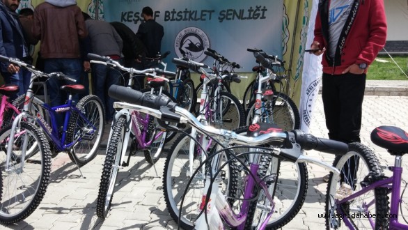KEŞŞAF BİSİKLET ŞENLİĞİ BAŞLADI