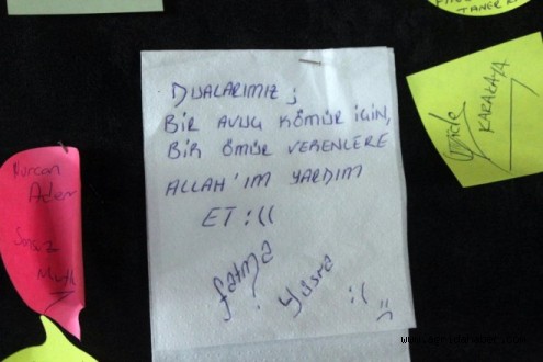 Ağrı, Soma İçin Yasta