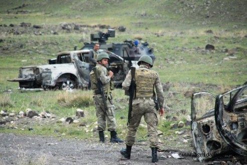 Doğubayazıtta PKKlılar Jandarmaya Ateş Açtı