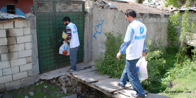 Mustazaflar Cemiyetinden 95 aileye yardım