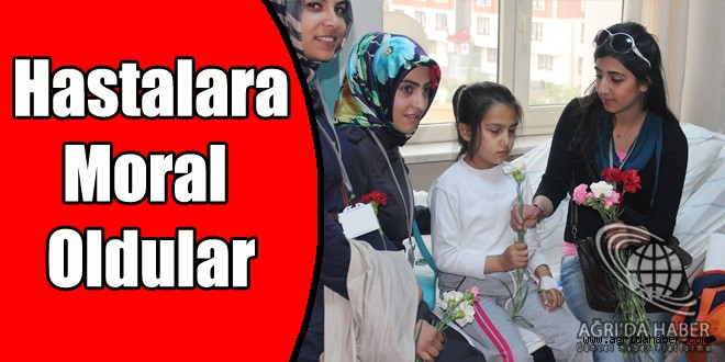 AĞRI GENÇLİK MERKEZİ HASTA ZİYARETLERİNDE BULUNDU