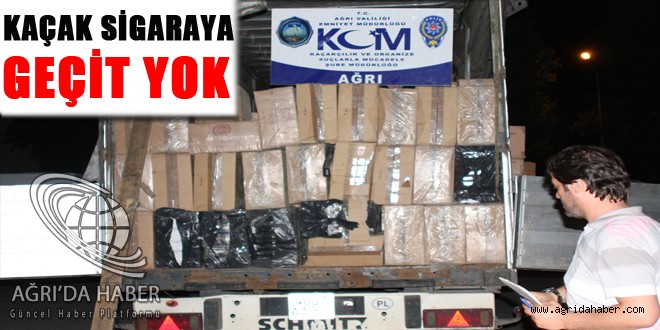 KAÇAK SİGARAYA GEÇİT YOK