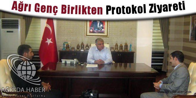 Ağrı Genç Birlikten Protokol Ziyareti