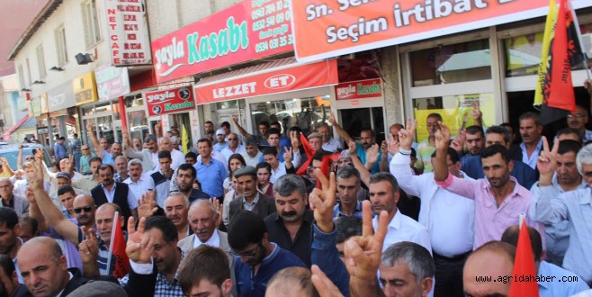 HDP CUMHURBAŞKANI ADAYININ SEÇİM İRTİBAT BÜROSU AÇILDI